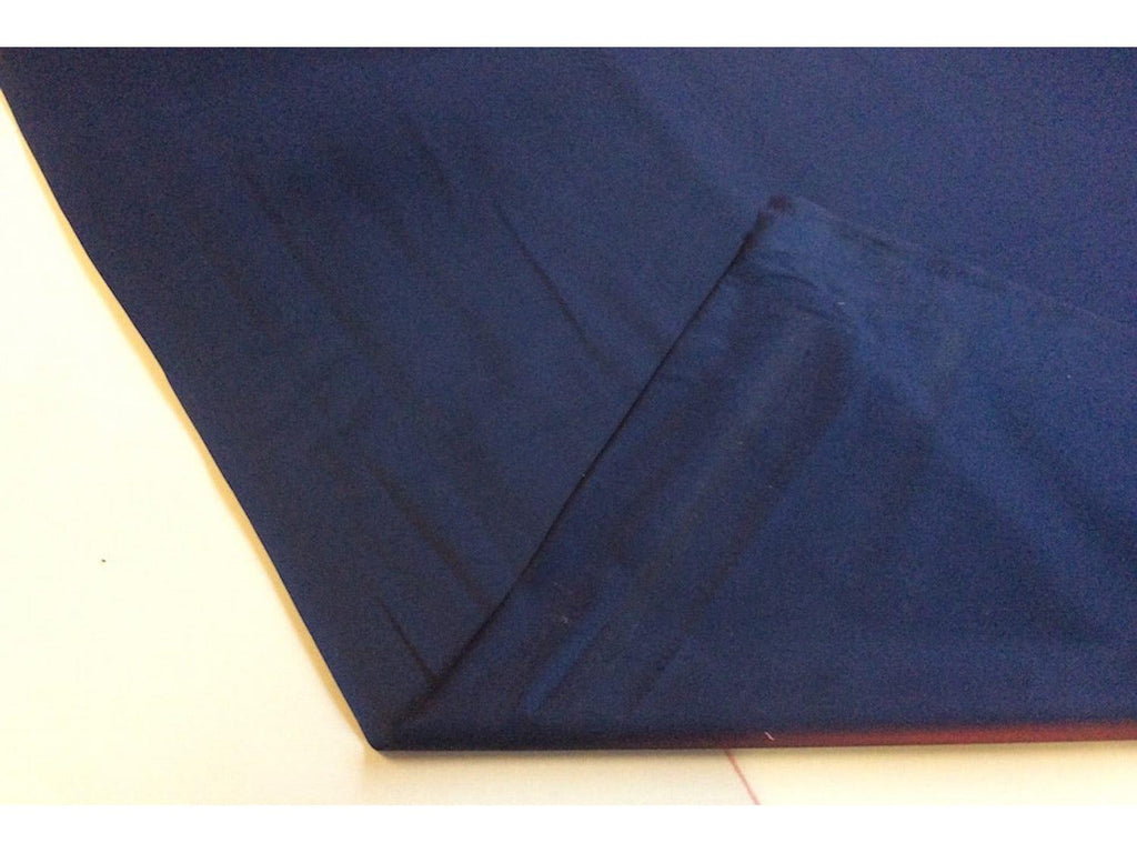 NAVY BLUE Sateen Cotton Curtain Lining with Solpruffe Finish - Ralston Fabrics