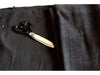 BLACK Polar Fleece  Fabric 170 gsm - 150 cms - Anti Pil - Ralston Fabrics