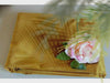 Sunshine Gold  (Mustard Yellow) Coloured Velvet Material for Dress Making Skirt Clothes Crafts& Cushions - Mustard Yellow